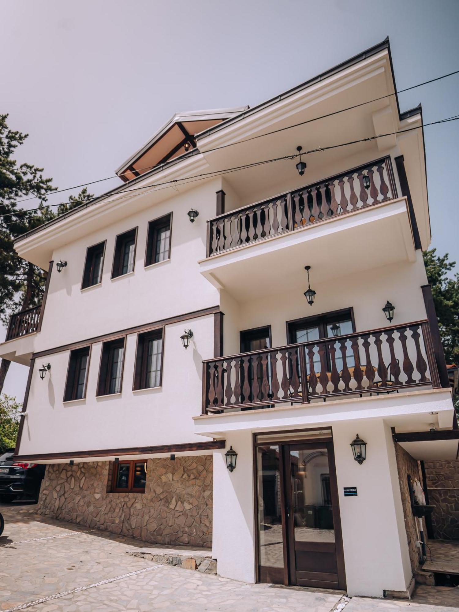 Villa Pupin Gorna Porta 奥赫里德 外观 照片